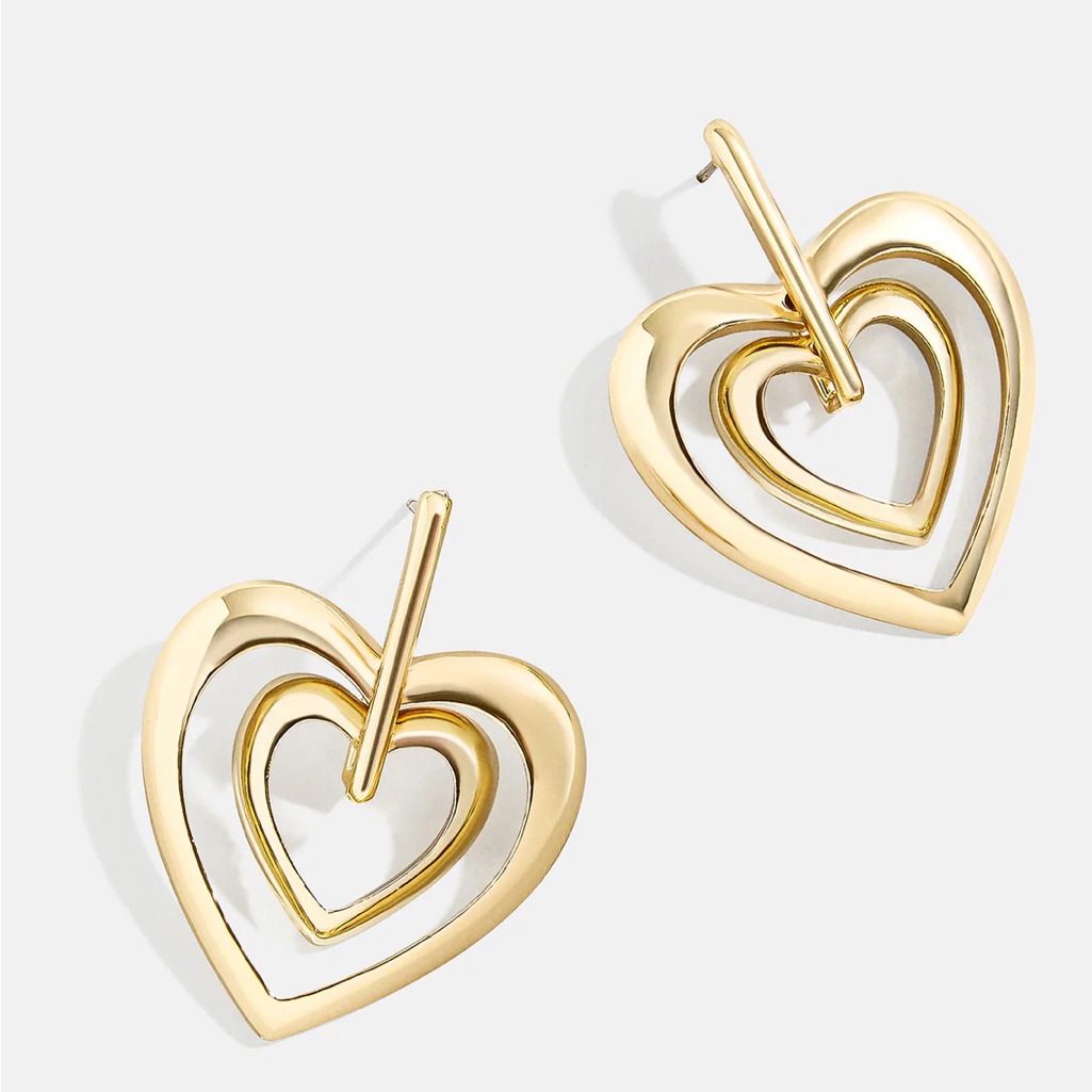 Baublebar Heart Earrings New